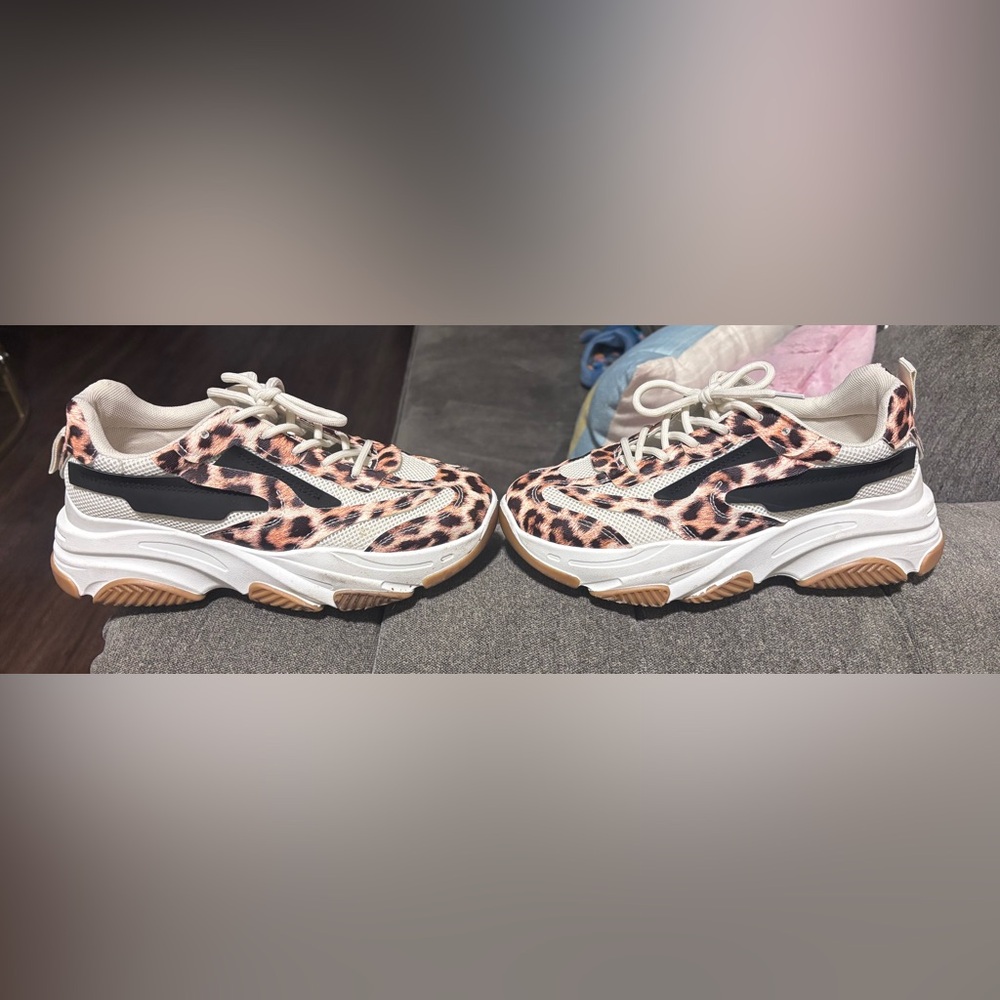 Leopard Print Women's Sneakers